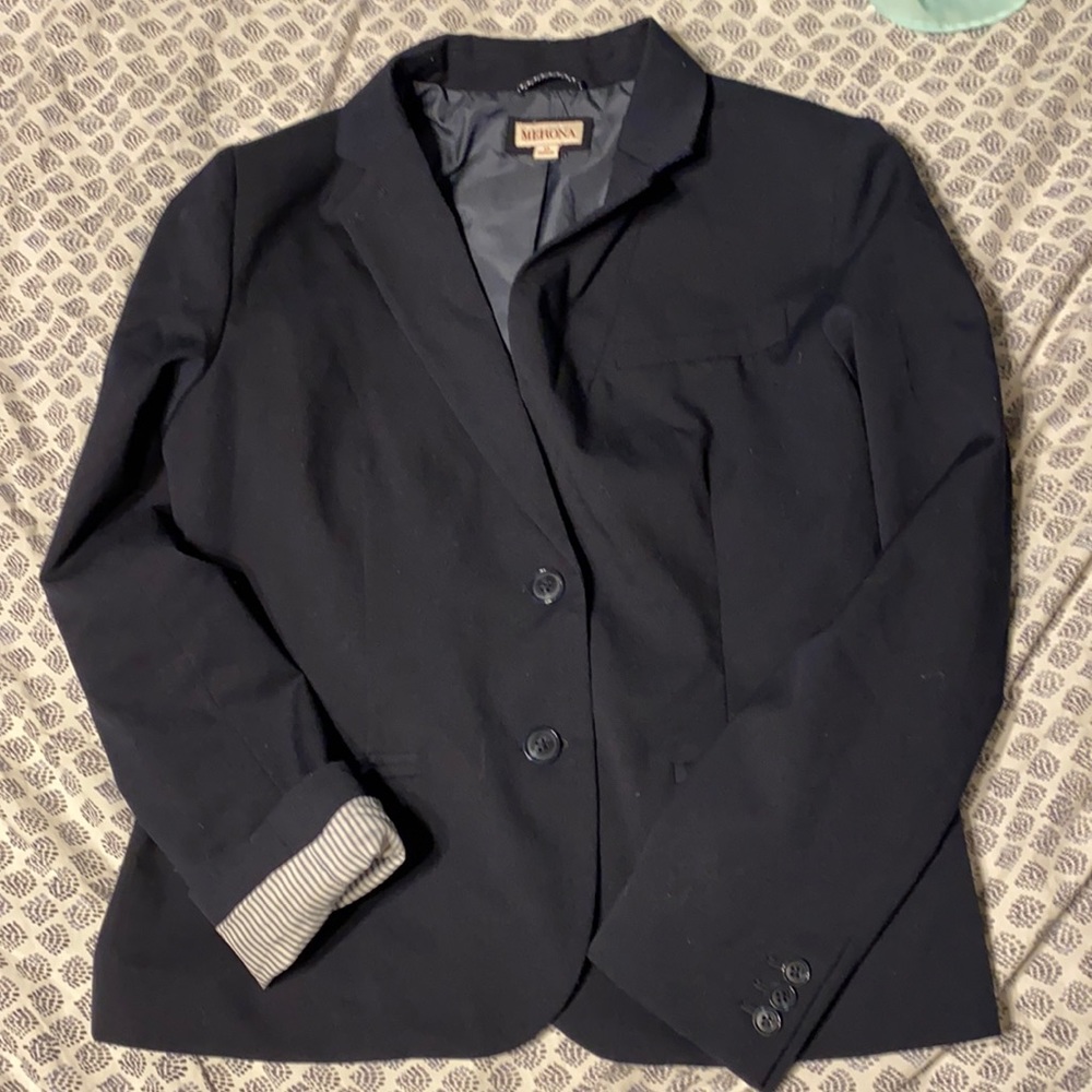 Merona navy blazer like new